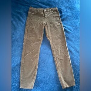 Women's Tan Corduroy Pants